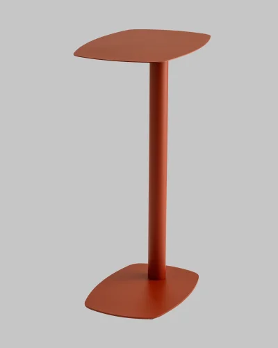 Журнальный столик Eanna L, металл, красный УТ000040327 Stool Group столешница красная из металл