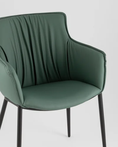 Стул Твигги экокожа зеленый УТ000041928 Stool Group, /, ножки//, размеры - ***** фото 5