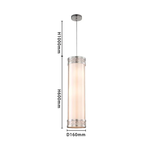 Светильник подвесной Exortivus 4010-3P Favourite белый 3 лампы, основание серебряное в стиле классический  фото 3
