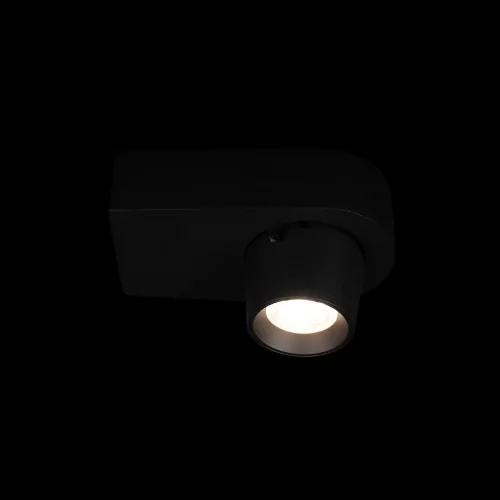 Светильник накладной LED Quiet 10320 Black LOFT IT чёрный 1 лампа, основание чёрное в стиле современный хай-тек прямоугольный фото 4