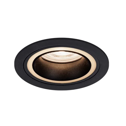 Светильник точечный Imai A2464PL-1BK Arte Lamp чёрный на 1 лампу, основание чёрное в стиле современный 