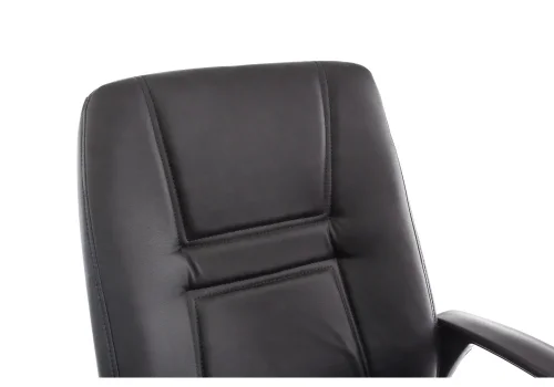 Компьютерное кресло Blanes черное 1733 Woodville, чёрный/искусственная кожа, ножки//, размеры - *1190***630*640 фото 8