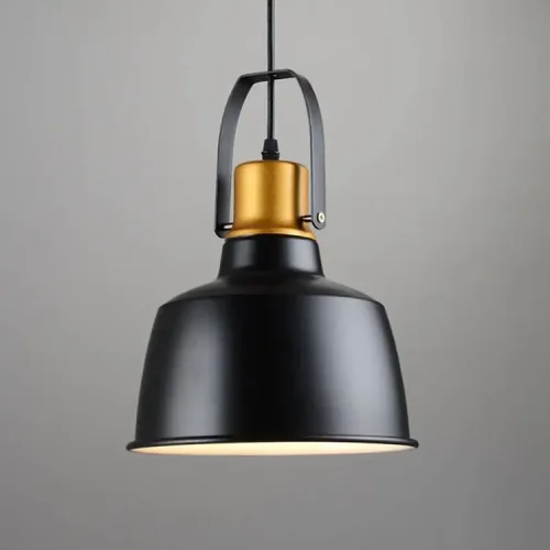 Светильник подвесной Felex V1440-1P Moderli чёрный 1 лампа, основание чёрное в стиле современный лофт  фото 4