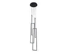 Светильник подвесной LED Алони 08459-4A,19 Kink Light чёрный на 1 лампу, основание чёрное в стиле хай-тек современный 