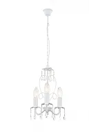Люстра подвесная PINJA 63126-3 Globo без плафона на 3 лампы, основание белое в стиле классический 