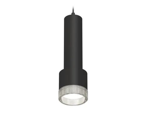 Светильник подвесной XP8111005 Ambrella light чёрный 1 лампа, основание чёрное в стиле хай-тек 