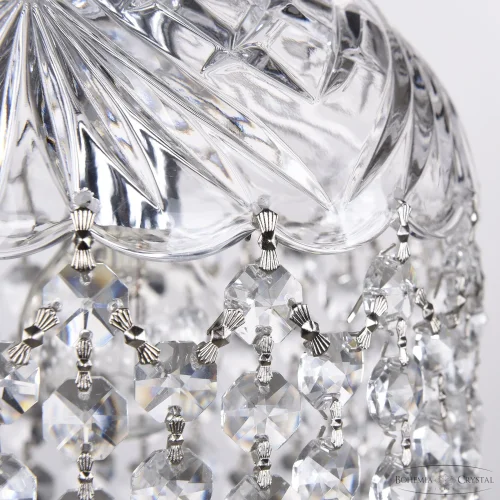 Светильник подвесной AL16781/16 WMN R Bohemia Ivele Crystal прозрачный 1 лампа, основание никель прозрачное в стиле классический r фото 6