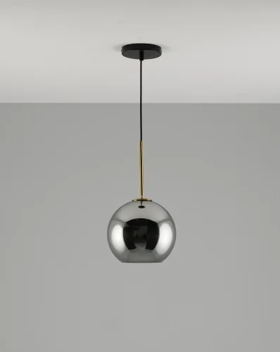 Светильник подвесной Sumatra V2112-P Moderli чёрный 1 лампа, основание чёрное в стиле современный лофт  фото 3