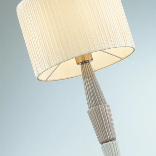 Настольная лампа Latte 5403/1T Odeon Light бежевая 1 лампа, основание бронзовое керамика металл в стиле классический  фото 7