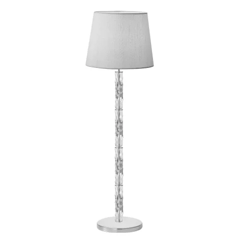 Торшер PRIMAVERA PT1 CHROME Crystal Lux  серебряный 1 лампа, основание хром в стиле современный
 фото 2