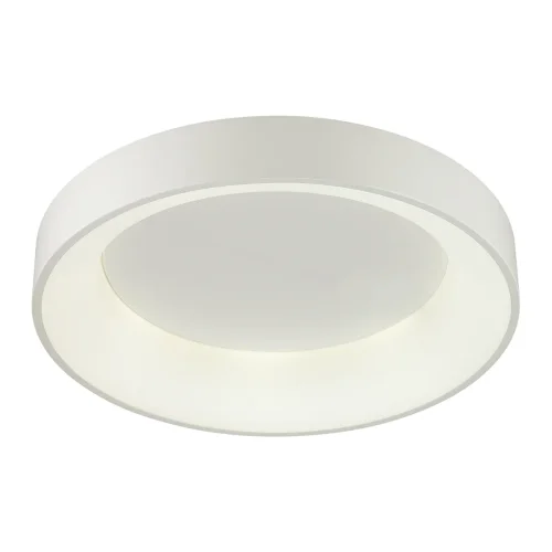 Люстра потолочная LED SOLE 4066/40CL Odeon Light белая на 1 лампа, основание белое в стиле хай-тек  фото 3