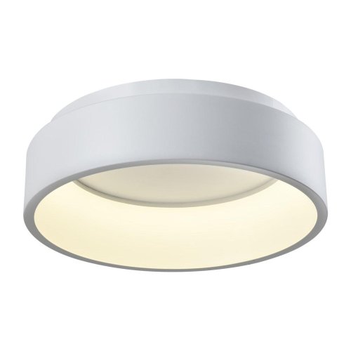 Светильник потолочный LED Piero V2282-CL Moderli белый 1 лампа, основание белое в стиле хай-тек  фото 4