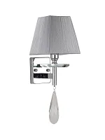 Бра Valentina LDW 1240-1 CHR Lumina Deco хром 1 лампа, основание хром в стиле классический 