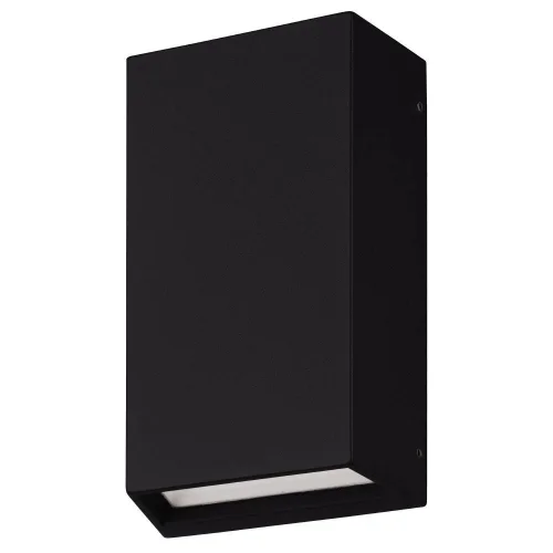 Настенный светильник уличный LED Spongano 900886 Eglo уличный IP65 чёрный на 2 лампы, плафон чёрный в стиле лофт современный LED