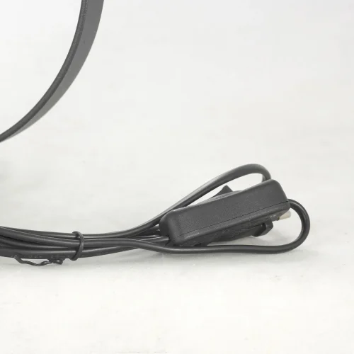 Торшер LSP-0602 Lussole  серый 1 лампа, основание чёрное в стиле лофт
 фото 6