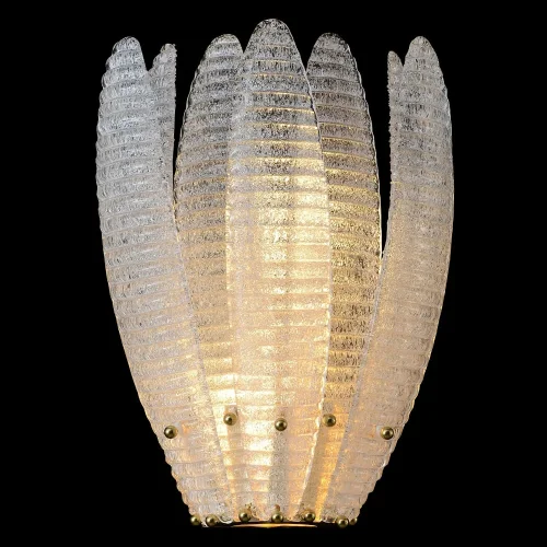 Бра ARTICHOKE AP2 GOLD Crystal Lux прозрачный на 2 лампы, основание золотое в стиле классический Бра ARTICHOKE AP2 GOLD Crystal Lux прозрачный на 2 лампы, основание золотое в стиле классический