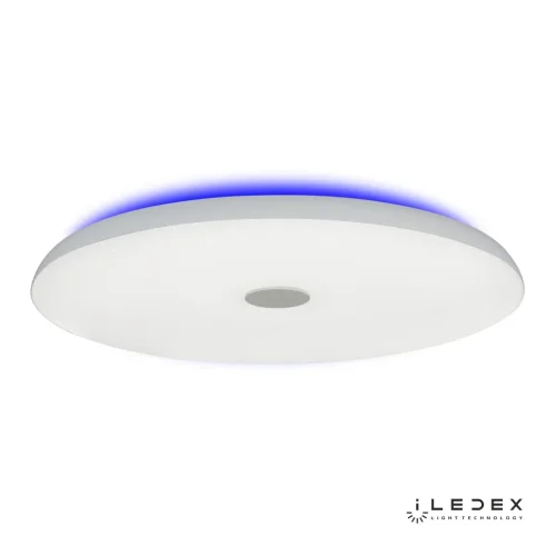 Светильник потолочный LED с пультом Music 1706/600 WH iLedex белый 1 лампа, основание белое в стиле современный хай-тек с пультом фото 5