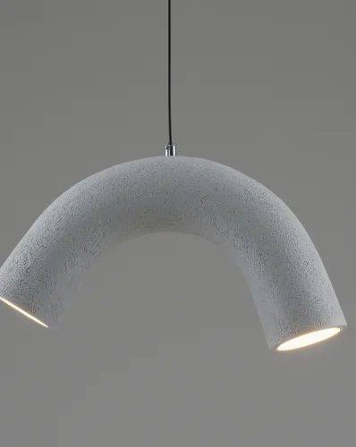 Светильник подвесной LED Roll V11671-PL Moderli белый на 1 лампу, основание белое в стиле современный лофт фото 3