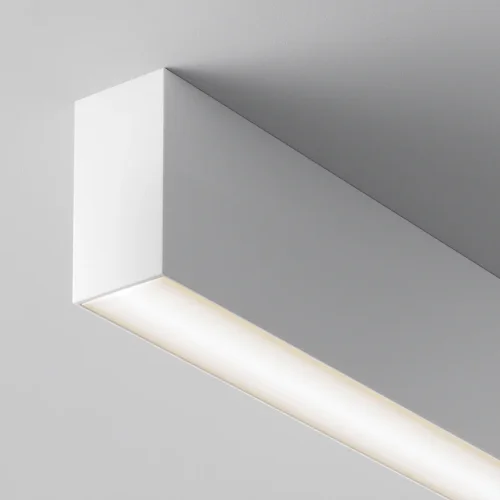 Светильник накладной LED Basis C068CL-20W3-6K-W Maytoni белый на 1 лампу, основание белое в стиле современный хай-тек прямоугольник фото 2