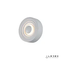 Бра LED Eclipse SMD-926306 WH-3000K iLedex белый на 1 лампу, основание белое в стиле хай-тек современный 