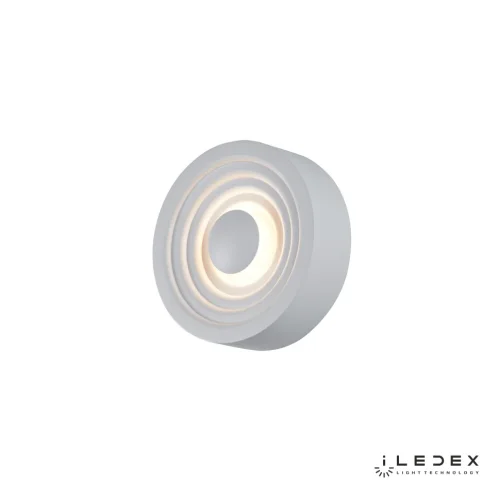 Бра LED Eclipse SMD-926306 WH-3000K iLedex белый на 1 лампу, основание белое в стиле хай-тек современный 