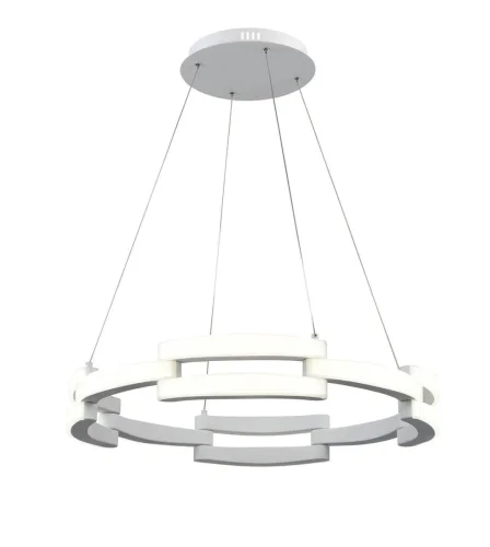 Светильник подвесной LED Ufo VL7111P12 Vele Luce белый на 1 лампу, основание белое в стиле хай-тек фото 3