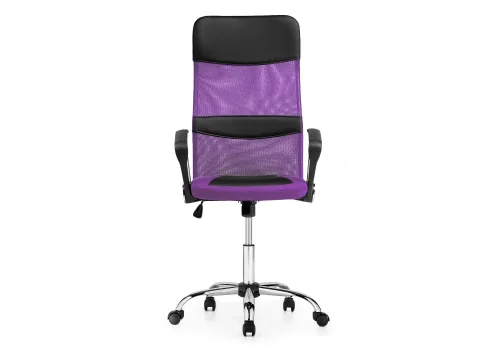 Компьютерное кресло Arano фиолетовое 1646 Woodville, фиолетовый/ткань искусственная кожа, ножки/металл/хром, размеры - *1320***650*650 фото 3