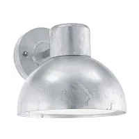 Настенный светильник ENTRIMO 96206 Eglo уличный IP44 серый 1 лампа, плафон белый серый в стиле современный E27