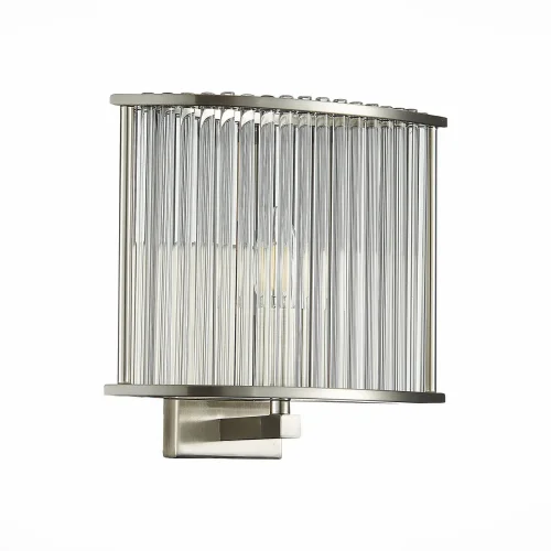 Бра Velletri SL1627.101.01 ST-Luce прозрачный на 1 лампа, основание хром в стиле американский современный  фото 2