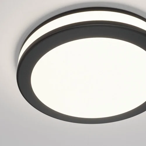 Светильник точечный LED Phanton DL303-L12B4K Maytoni белый 1 лампа, основание чёрное в стиле хай-тек современный  фото 3