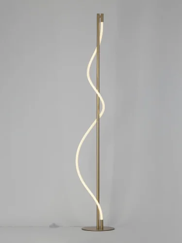 Торшер LED Eva CL210912 Citilux  белый 1 лампа, основание матовое золото в стиле современный
 фото 2