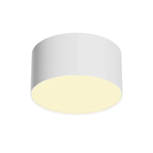 Светильник накладной LED Zon C032CL-12W2.7K-RD-W Maytoni белый на 1 лампу, основание белое в стиле современный хай-тек круглый