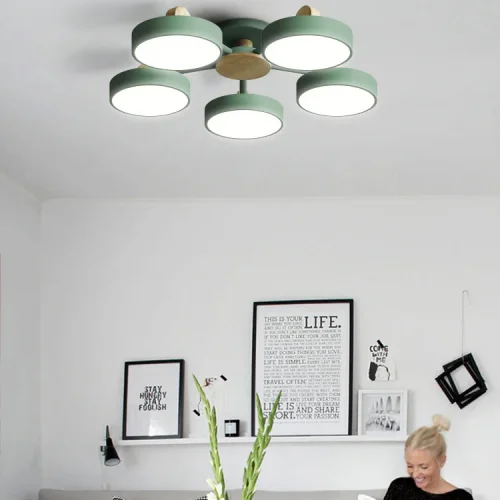 Светильник подвесной LED Move 101813-26 ImperiumLoft серый 3 лампы, основание серое в стиле скандинавский  фото 14