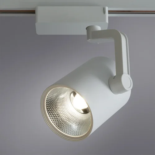 Трековый светильник LED Traccia A2330PL-1WH Arte Lamp белый для шинопроводов серии Traccia фото 2