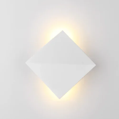 Бра светодиодное WATTME ORIGAMI 59390-04 ImperiumLoft серый на 1 лампу, основание серое в стиле хай-тек фото 2