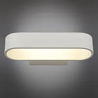 Бра LED Cassiano OML-21001-06 Omnilux белый 1 лампа, основание белое в стиле хай-тек 