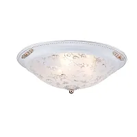 Светильник потолочный Diametrik C907-CL-03-W Maytoni белый 3 лампы, основание белое в стиле классический тарелка