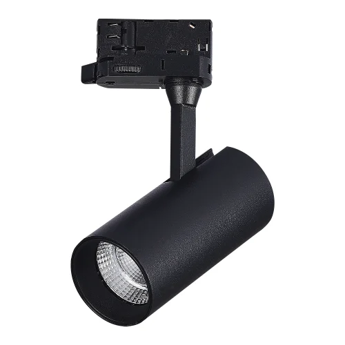 Трековый светильник LED трёхфазный ST661.446.10 ST-Luce чёрный для шинопроводов серии Трехфазная трековая система фото 3