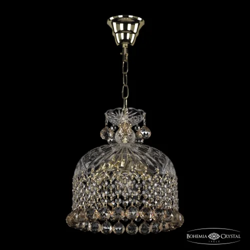 Светильник подвесной 14781/25 G Balls K721 Bohemia Ivele Crystal прозрачный 4 лампы, основание золотое в стиле классический balls