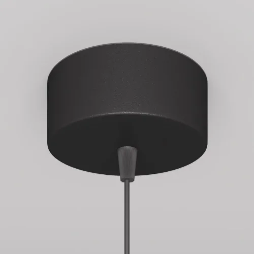 Светильник подвесной LED Orlo P085PL-12W3K-B Maytoni чёрный 1 лампа, основание чёрное в стиле современный хай-тек трубочки фото 7