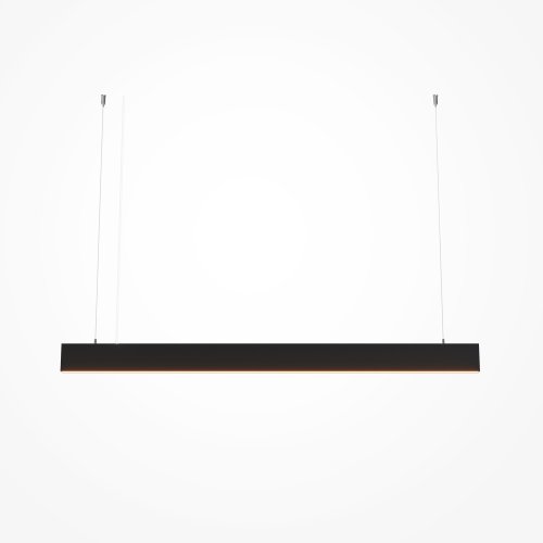 Светильник подвесной LED Basis P070PL-2.7-3-4K-B Maytoni чёрный на 1 лампу, основание серое в стиле современный хай-тек фото 3