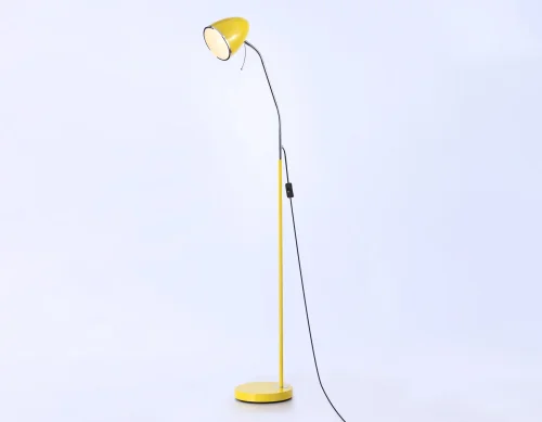 Торшер TR97688 Ambrella light для чтения жёлтый 1 лампа, основание жёлтое в стиле современный
 фото 2