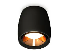 Светильник накладной Techno spot XS1142004 Ambrella light чёрный 1 лампа, основание чёрное в стиле хай-тек современный круглый