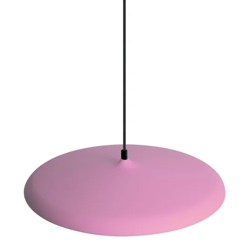 Светильник подвесной LED Plato 10119 Pink LOFT IT розовый 1 лампа, основание чёрное в стиле современный  фото 5