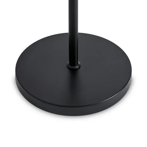 Торшер LED Tower FR5537FL-L7B Freya дымчатый на 1 лампу, основание чёрное в стиле современный фото 4