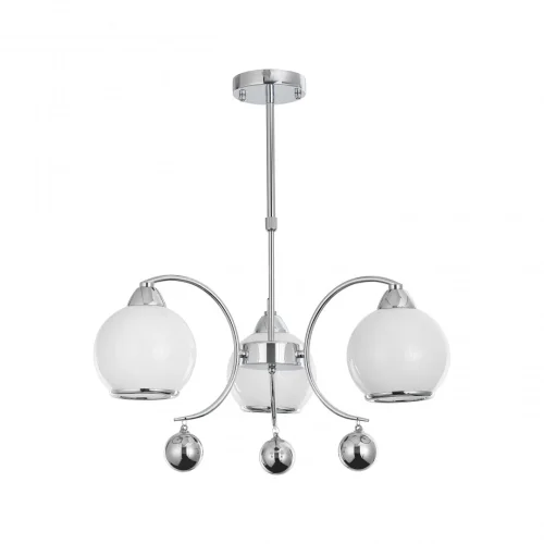 Люстра на штанге Neapolis-76207 276207/3 Ni Arte Milano белая на 3 лампы, основание никель в стиле современный фото 10 Люстра на штанге Neapolis-76207 276207/3 Ni Arte Milano белая на 3 лампы, основание никель в стиле современный фото 10