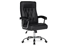 Компьютерное кресло Class black 15254 Woodville, чёрный/искусственная кожа, ножки/металл/хром, размеры - *1540***650*730