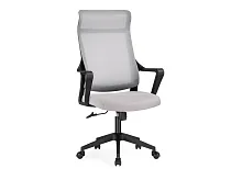 Компьютерное кресло Rino light gray / black 586545 Woodville, серый/сетка, ножки/металл/чёрный, размеры - *1260***660*700