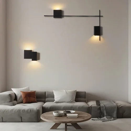 Настенный светильник BURTON 208906-23 ImperiumLoft чёрный на 2 лампы, основание чёрное в стиле современный фото 7 Настенный светильник BURTON 208906-23 ImperiumLoft чёрный на 2 лампы, основание чёрное в стиле современный фото 7