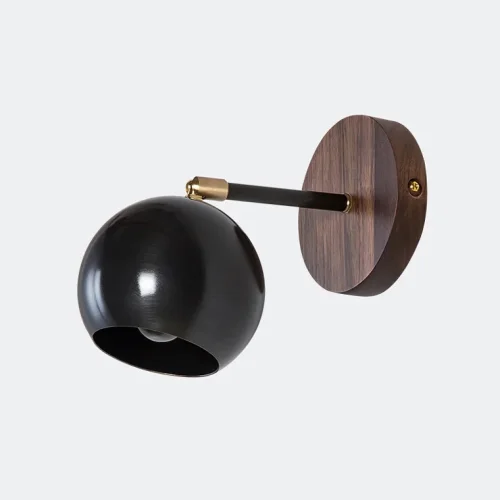 Бра AMBER SCONCE 101360-26 ImperiumLoft латунь на 1 лампу, основание латунь в стиле современный 